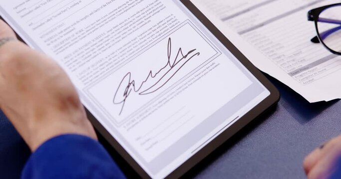 Contract E Signature