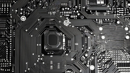 A, integrated circuits, semiconductors, chips, industrial technology, inside technology used everywhere in this world, Automated robotics, GPU, architecture