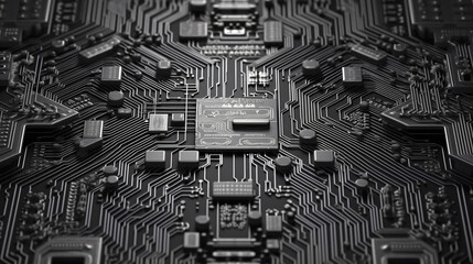 A, integrated circuits, semiconductors, chips, industrial technology, inside technology used everywhere in this world, Automated robotics, GPU, architecture