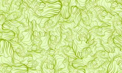 mustard greens abstract background vector illustration
