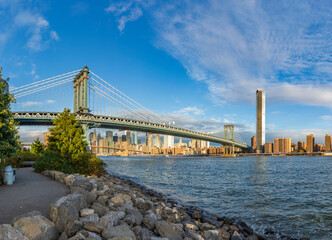 Dumbo Manhattan Bridge View In New York