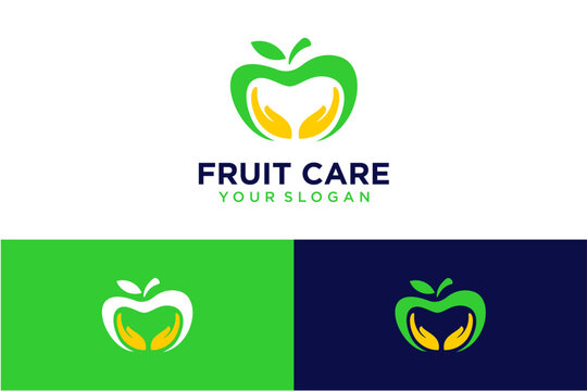 Fruit Logo Design With Care