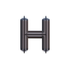 Tech or Futuristic 3D Alphabet or PNG Letters