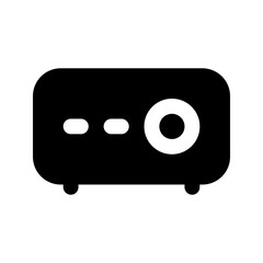 amplifier glyph icon