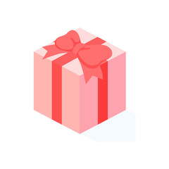 Illustration of a gift box