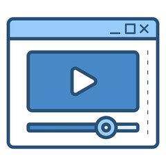 video player illustration