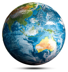 Earth globe map - obrazy, fototapety, plakaty