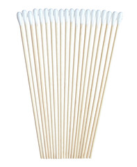 Cotton swabs isolated with clipping path