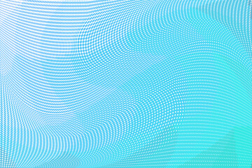 Blue halftone dots pattern texture background. Low poly design
