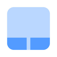 touchpad duotone icon