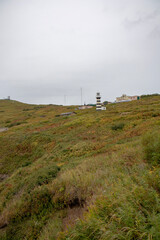 lighthouse in autumn