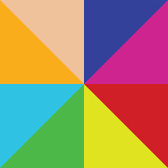 Multi Color pastel, rainbow vector texture in style. Beautiful illustration with rectangel and parallelogram. Backgrounds for mobile phones, laptops, photos, web, white background