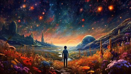 Galactic Field : Generative AI