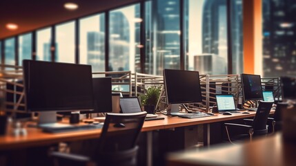 Office workspace, generative ai