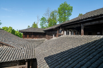 Fototapeta na wymiar Ancient Ming and Qing architectural complexes in China