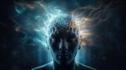 Human mind in abstract space. Depression and Anxiety Heavy Burden. 