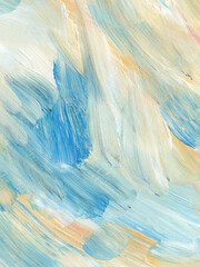 Obraz premium Hand Painted Acrylic Texture. Abstract Background.