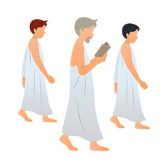 pilgrim hajj character