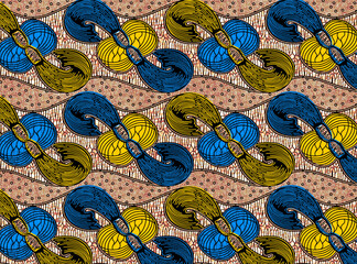 Ankara pattern, straight lines and curves, textile art, tribal abstract hand-draw, geometrics shape image,, fashion artwork for Fabric print, clothes, scarf, shawl, carpet. - obrazy, fototapety, plakaty