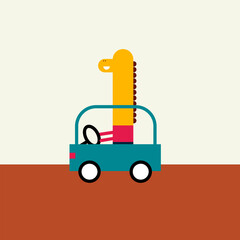 Cute dinosaur vector design for wallpaper, background, fabric and textile