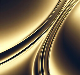 Obraz premium curve golde texture dynamic movement for premium product and luxuary.Generative AI