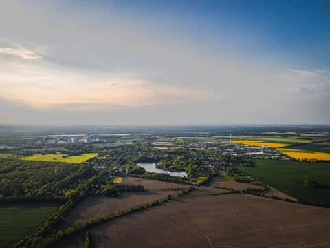 Sonnenuntergang Gr&uuml;nheide