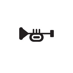 Horn Instrument Music Solid Icon