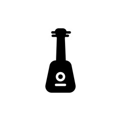 Guitar Music Instrument Solid Icon