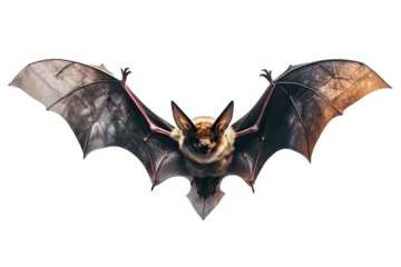 Fototapeten A Bat isolated on transparent background - Generative AI © Nhan