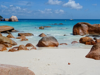 Plage aux Seychelles