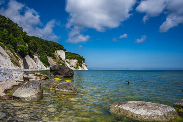 Cliffs the island R&uuml;gen in Germany