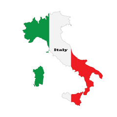 italy map icon