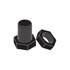 bolt and nut icon