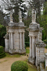 Lamego, Portugal - march 29 2022 : Our Lady of Remedios