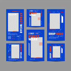 Bundle of Social Media Post Template for Digital Marketing