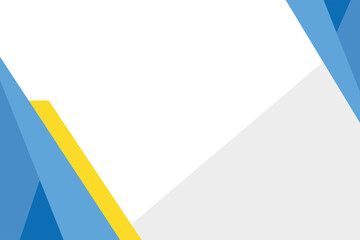 background for the inscription geometry blue and yellow