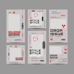 Bundle of Social Media Post Template for Digital Marketing