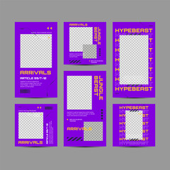 Bundle of Social Media Post Template for Digital Marketing