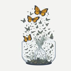 butterfly on a flower