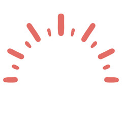 Half Sun Element Weather Hot