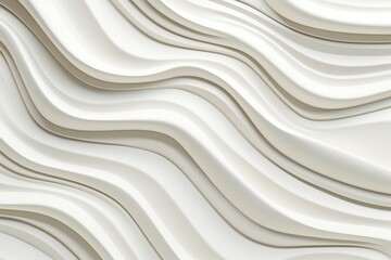 Abstract White Silky Smooth Elegant Ornate Texture Generative AI 