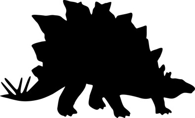 Stegosaurus Silhouette