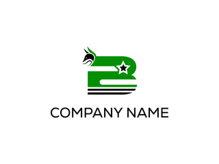 Modern abstract digital logo. typography, Creative Fox logo and  Minimal technology   vector illustration logo.  symbol set for  artist, modern style Awesome logo in shape a template Mode flat.