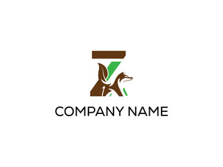 Modern abstract digital logo. typography, Creative Fox logo and  Minimal technology   vector illustration logo.  symbol set for  artist, modern style Awesome logo in shape a template Mode flat.