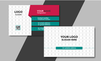 Corporate businesscard design for personal identity