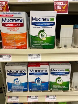 Food Lion grocery store medicine mucinex variety and prices