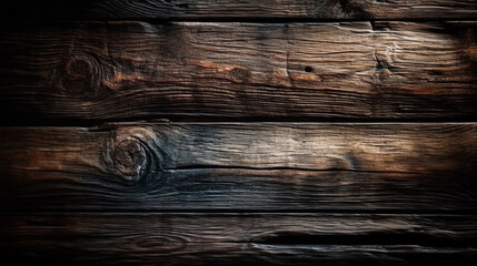 Dark wooden background. Generative Ai