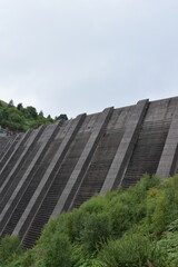 Fototapeta na wymiar Dam in Wales 