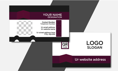 Corporate businesscard design for personal identity