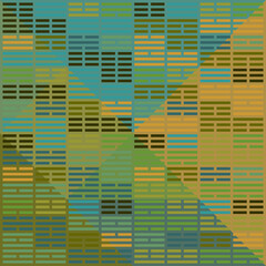 I Ching Taoism illustration minimalism geometric abstraction colourful grids lines stripes